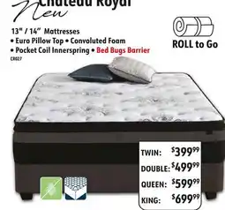 Oxford Mills Chateau Royal 13/14 Mattresses offer