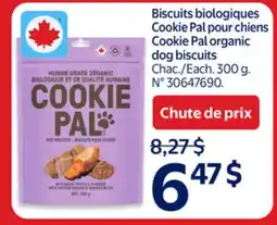 Walmart Cookie Pal organic dog biscuits offer