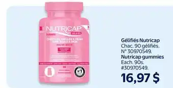 Walmart Nutricap gummies offer