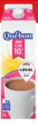 Walmart Québon 10% cream 1 l offer