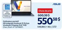 Walmart ASUS Vivobook 15 laptop 15.6 FHD offer