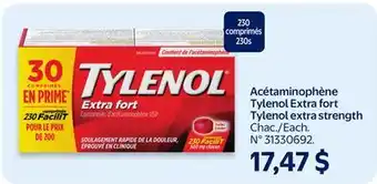 Walmart Tylenol extra strength offer