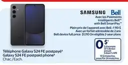 Walmart Galaxy S24 FE postpaid phone‡ offer