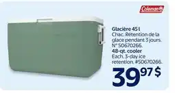 Walmart 48-qt cooler offer