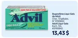 Walmart Advil Liqui Gels offer