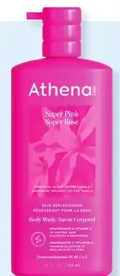 Walmart Nettoyant corporel Athena Club body wash offer