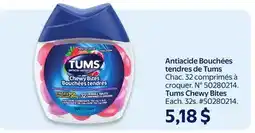 Walmart Tums Chewy Bites offer