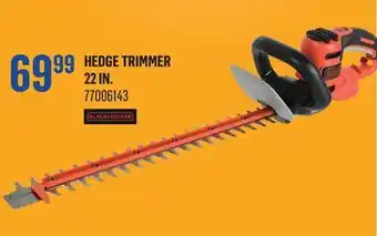 Canac Hedge Trimmer 22 in offer