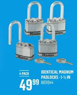 Canac Identical Magnum Padlocks - 1-1/2 in offer