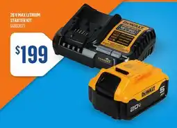 Canac 20 V MAX Lithium Starter Kit offer