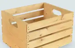 Canac Wood Crate 16 in offer