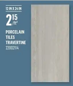 Canac Porcelain Tiles offer