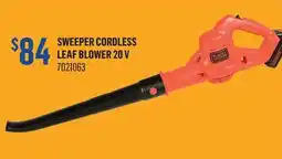 Canac Sweeper Cordless Leaf Blower 20 V offer