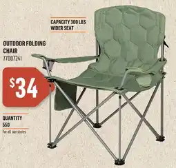 Canac Outdoor Folding Chair offer