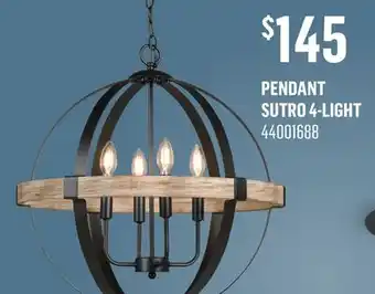 Canac Pendant offer