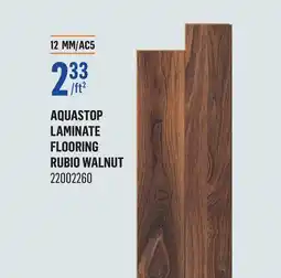Canac AQUASTOP LAMINATE FLOORING RUBIO WALNUT offer