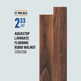 Canac AQUASTOP LAMINATE FLOORING RUBIO WALNUT offer