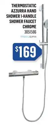 Canac Thermostatic Azzurra Hand Shower 1-Handle Shower Faucet offer