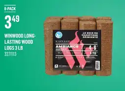 Canac Winwood Long-Lasting Wood Logs 3 lb offer