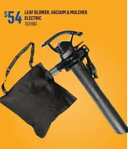 Canac Leaf Blower, Vacuum & Mulcher Electric offer
