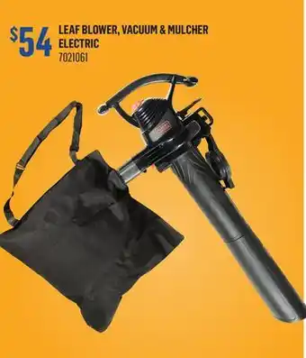 Canac Leaf Blower, Vacuum & Mulcher Electric offer