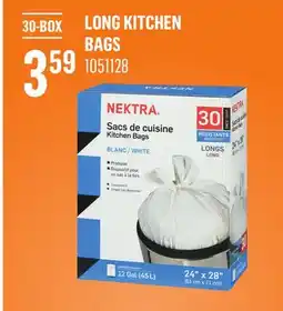 Canac Long Kitchen Bags offer