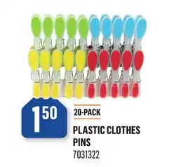 Canac Plastic Clothes Pins offer