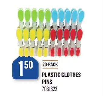 Canac Plastic Clothes Pins offer