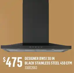 Canac Chimney Range Hood offer