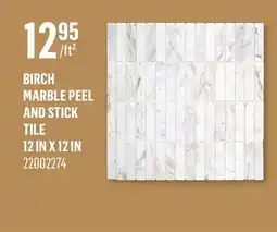 Canac Birch Marble Peel and Stick Tile offer