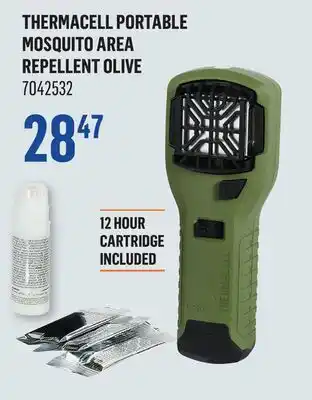 Canac Thermacell Portable Mosquito Area Repellent Olive offer