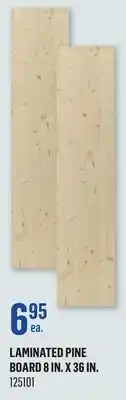 Canac Laminated Pine Board 8 in. x 36 in offer