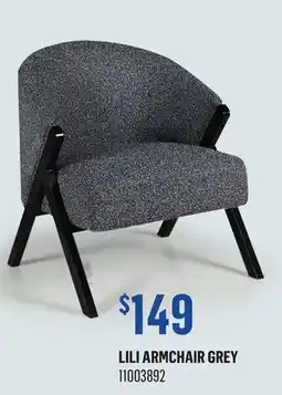 Canac Lili Armchair Grey offer