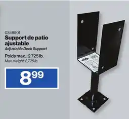 Patrick Morin Adjustable Deck Support offer