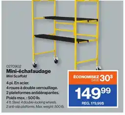Patrick Morin Mini Scaffold offer