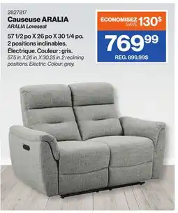 Patrick Morin ARALIA Loveseat offer