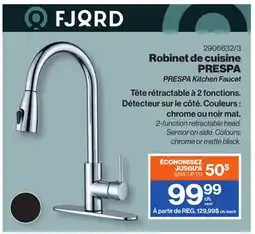 Patrick Morin PRESPA Kitchen Faucet offer