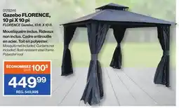 Patrick Morin FLORENCE Gazebo, 10 ft. X 10 ft offer