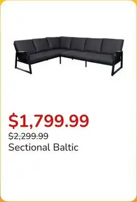 Club Piscine Sectional Baltic offer