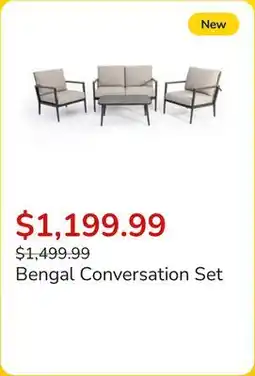Club Piscine Bengal Conversation Set offer