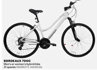 Sports Experts NAKAMURA - Bordeaux 700C - Women's hybrid bike, 21-speed offer
