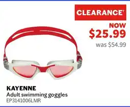 Sports Experts AQUA SPHERE - Kayenne - Adult swimming goggles offer