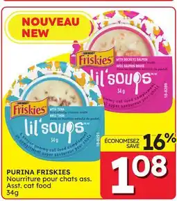 Rossy PURINA FRISKIES cat food offer