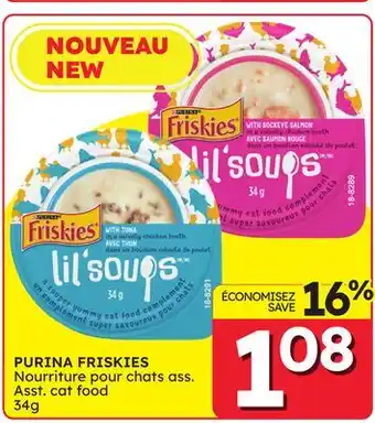 Rossy PURINA FRISKIES cat food offer