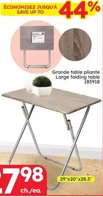 Rossy Large folding table offer