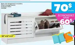 Rossy Shoe storage bench offer