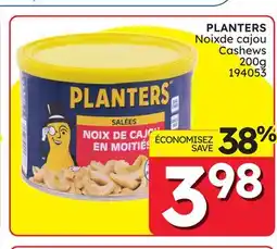 Rossy PLANTERS Cashews offer