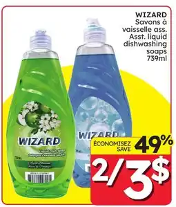 Rossy WIZARD Asst. liquid dishwashing soaps offer