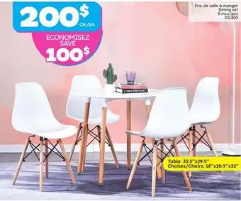 Rossy Dining set offer