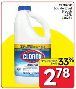 Rossy CLOROX Bleach offer